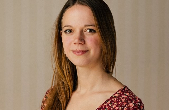 Promovendi op het podium 2025 #3 Merel Meijer
