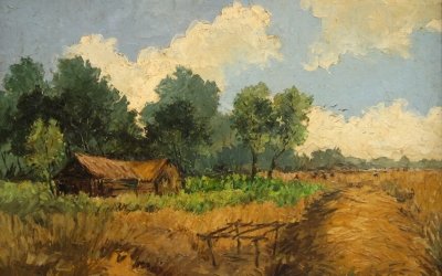 Schilderij van Wim Bos Verschuur