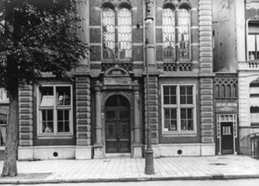 Gevel van de crèche