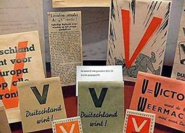 Duits V propaganda materiaal.